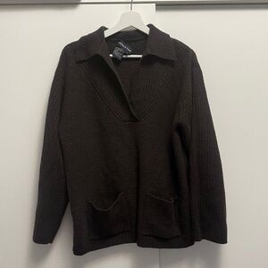 Tristan & Iseut Woolblend Vneck sweater